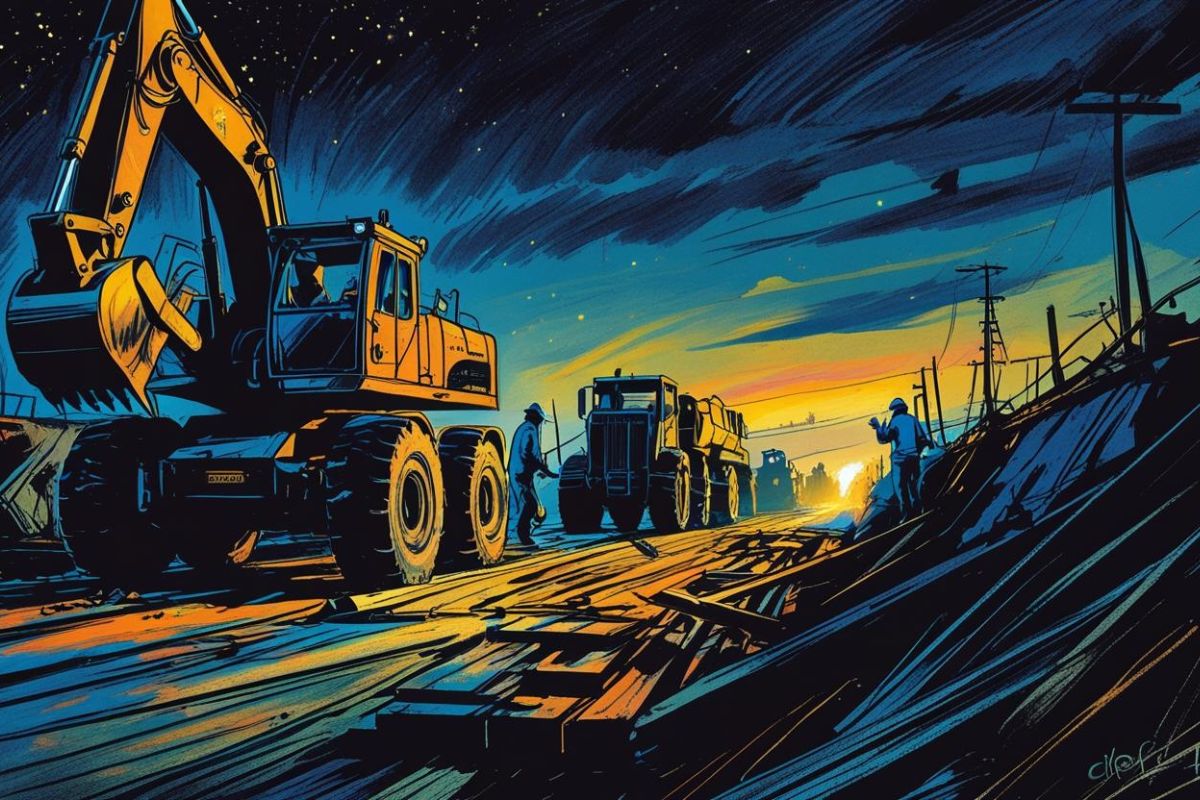 【土木作業中】深夜二時の声かけ